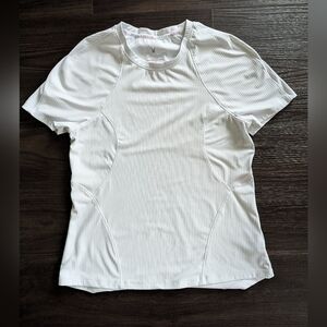 Spyder Athletic Women's White Short Sleeve Activewear Top Size Small